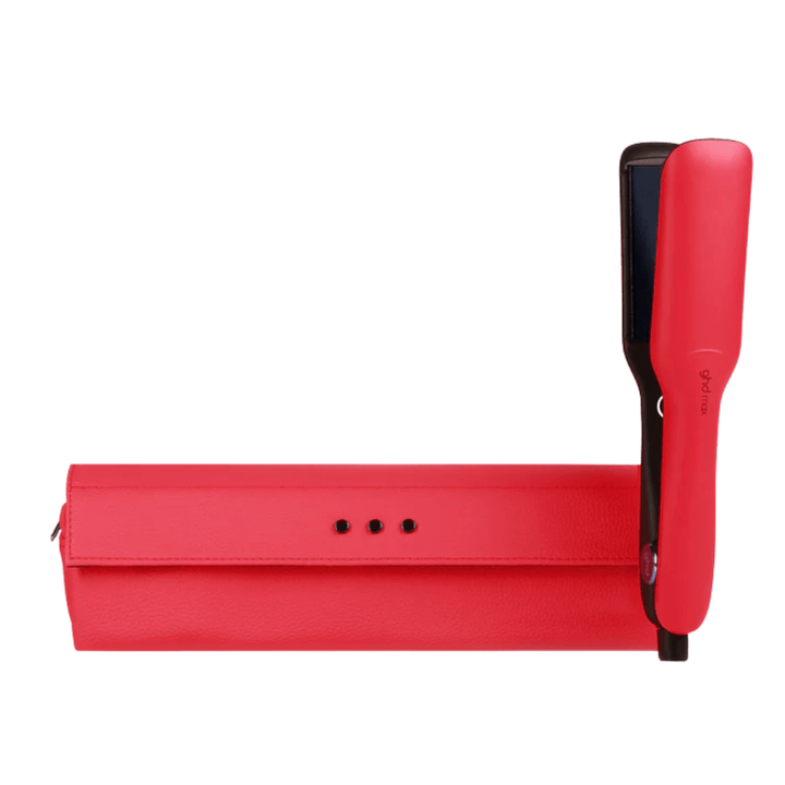 GHD Max Wide Plate Hair Straightener (Radiant Red)