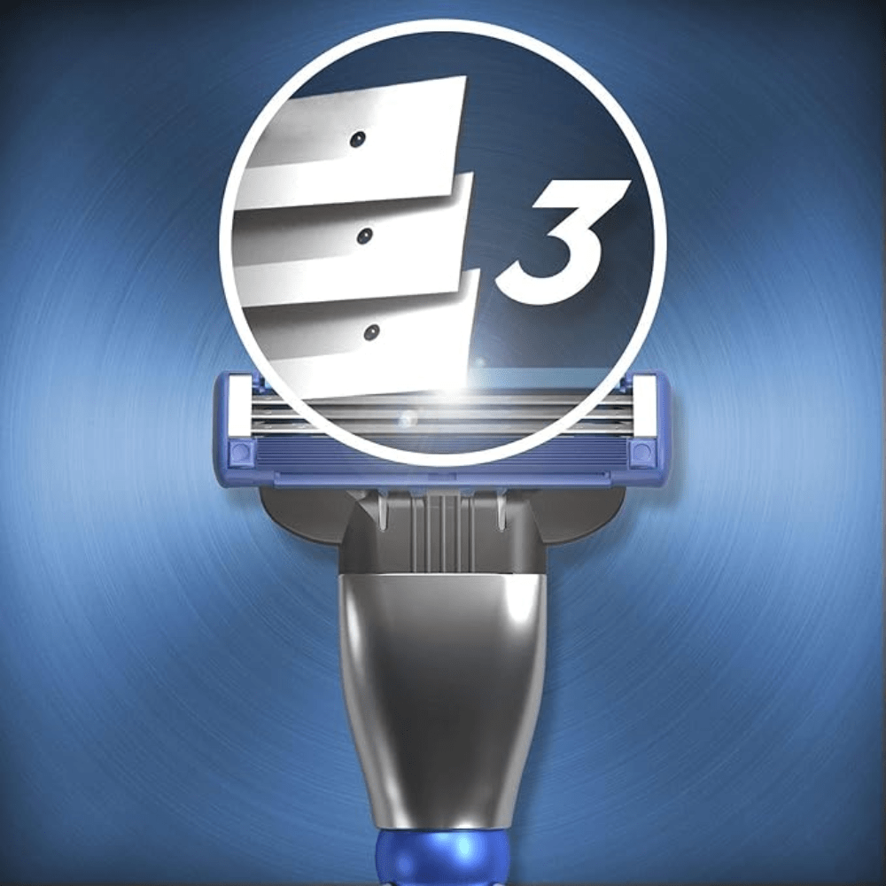 Gillette Mach3 Turbo Razor 2Up – Sattar Direct