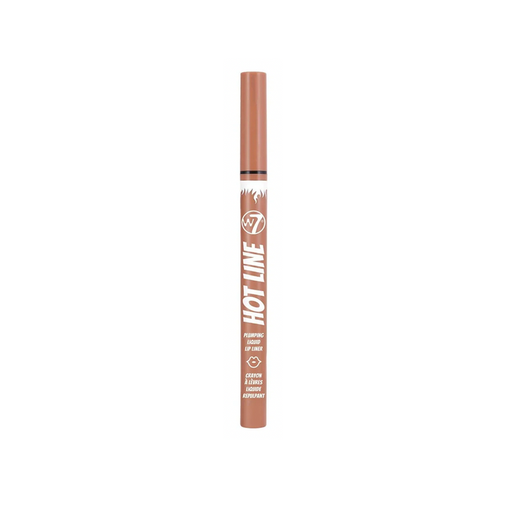 W7 Hot Line Plumping Liquid Lip Liner Nude Whisper