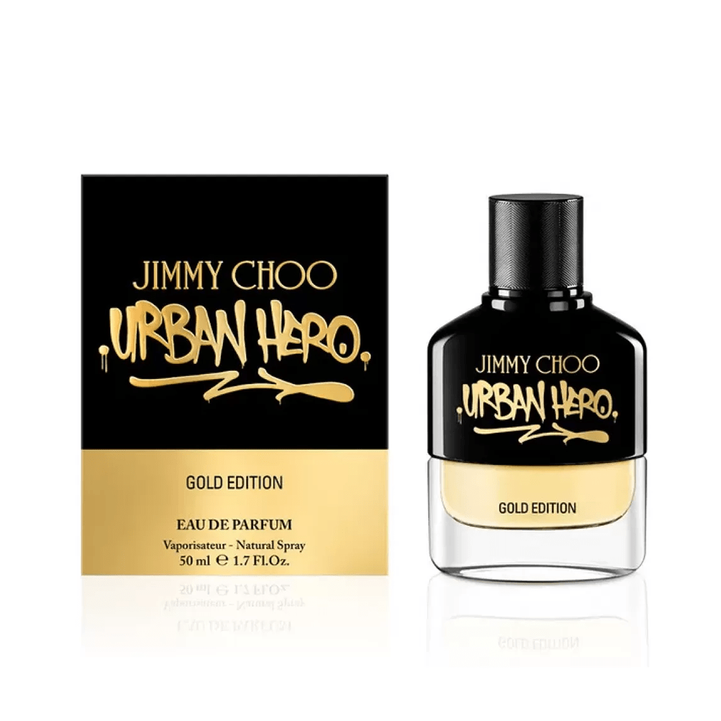 Jimmy Choo Urban Hero Gold Edition Eau de Parfum Men's Aftershave Spray (50ml, 100ml)