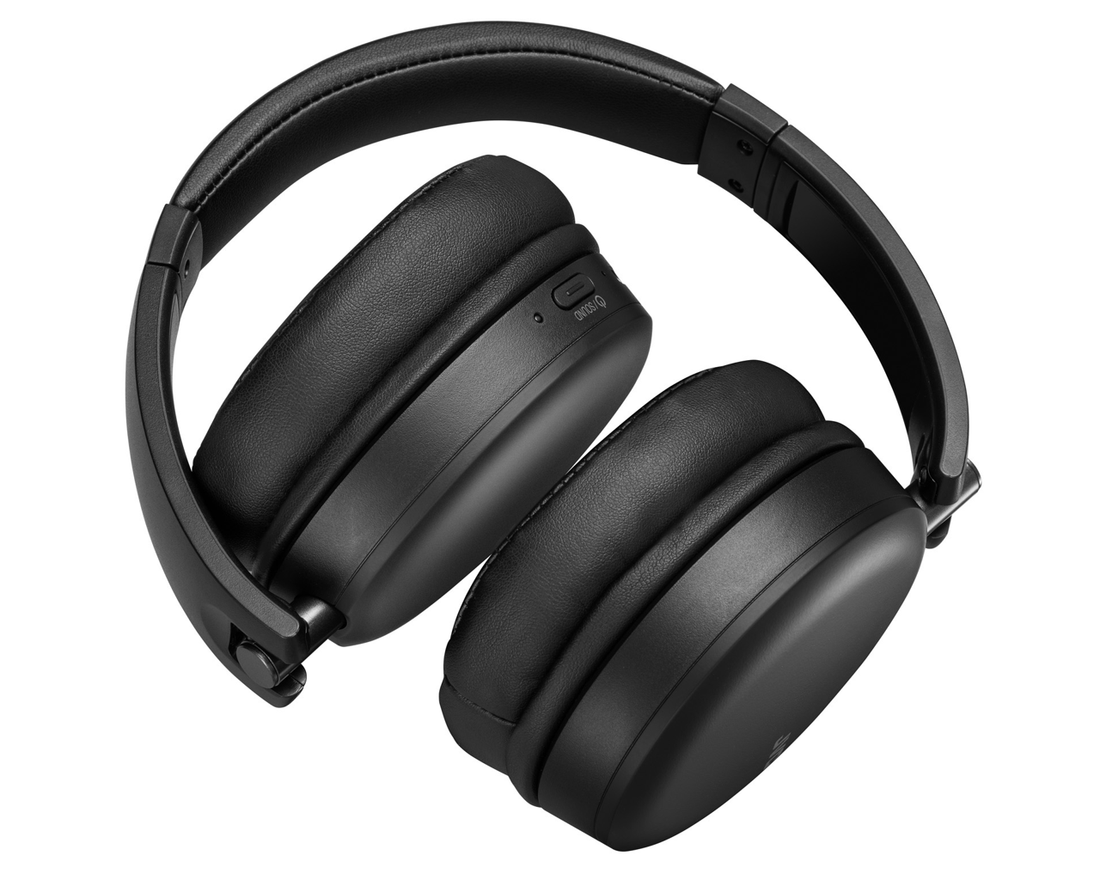 JVC HAS-91N Over-Ear Noise Cancelling Bluetooth Headphones Black