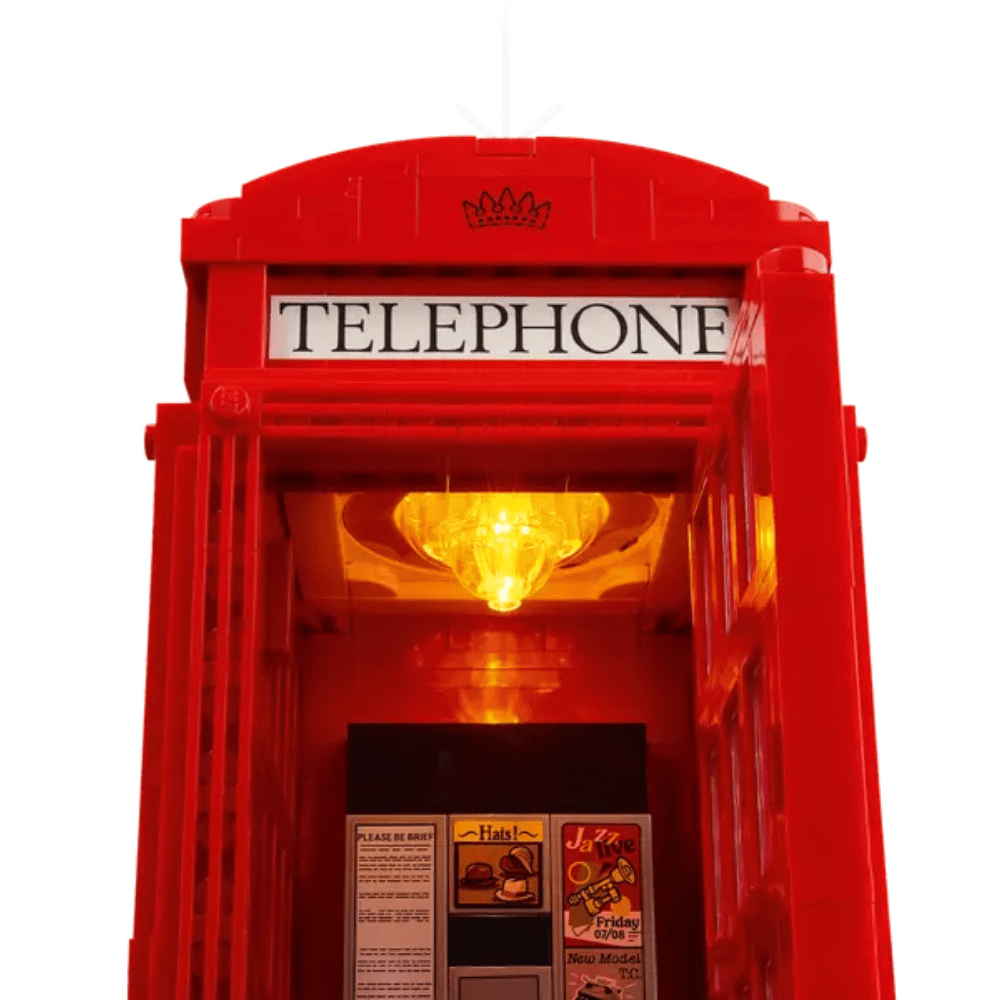 LEGO Ideas London Red Telephone Box (21347)