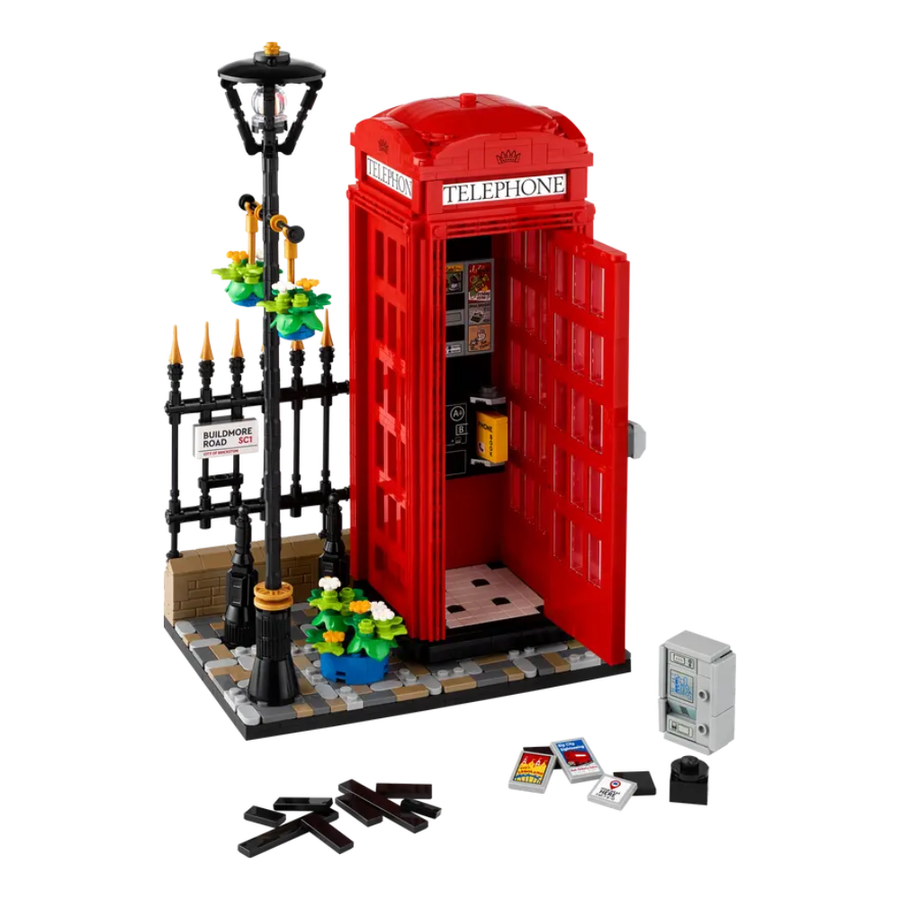LEGO Ideas London Red Telephone Box (21347)