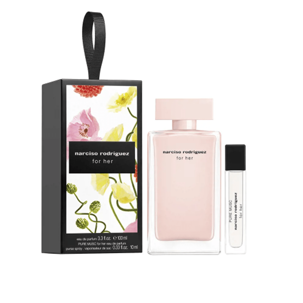 Narciso Rodriguez Musc Noir Eau de Parfum Women's Fragrance Gift Set (100ml) with 10ml EDP