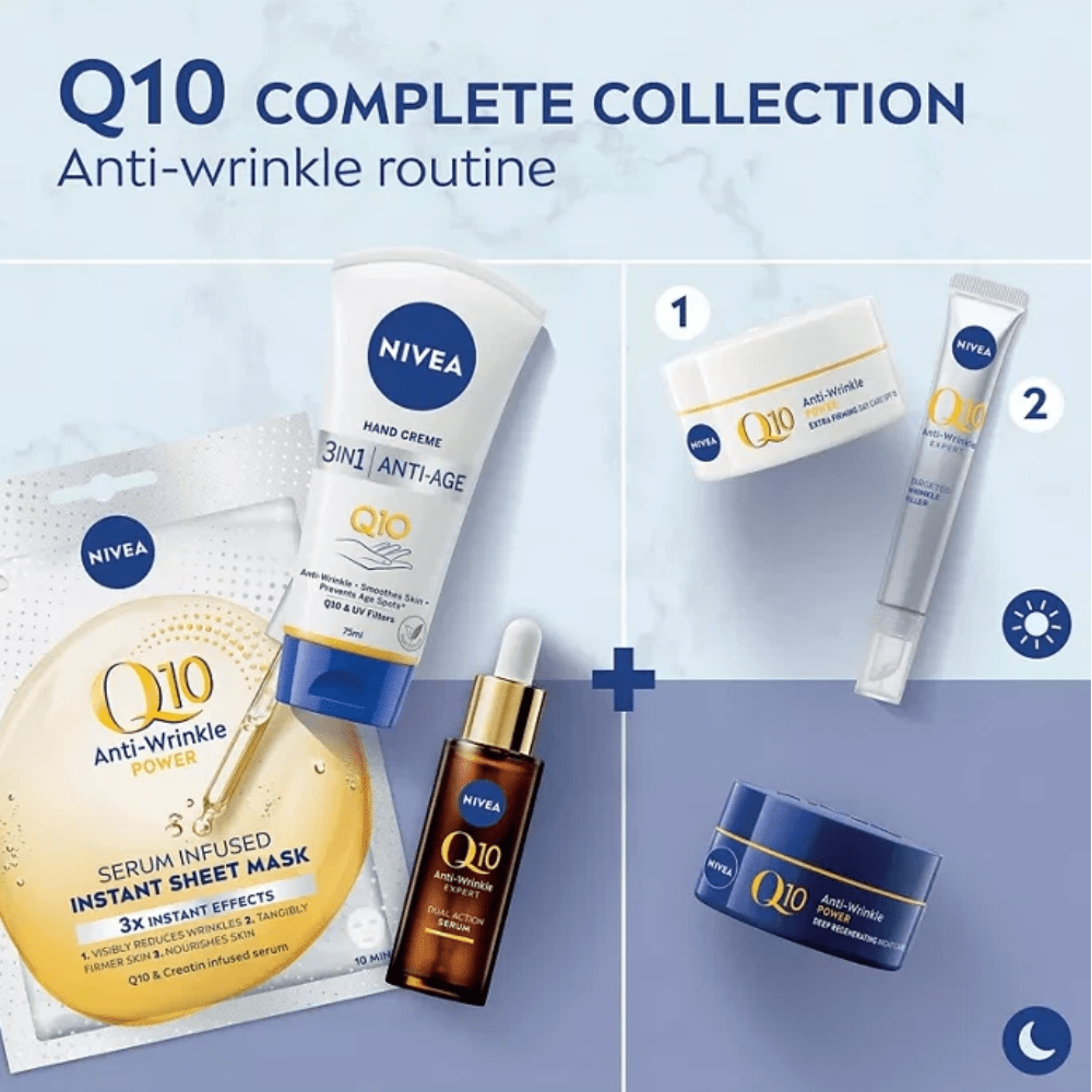 Nivea Renewing Moments of Joy Q10 Anti-Wrinkle 6pc Gift Set