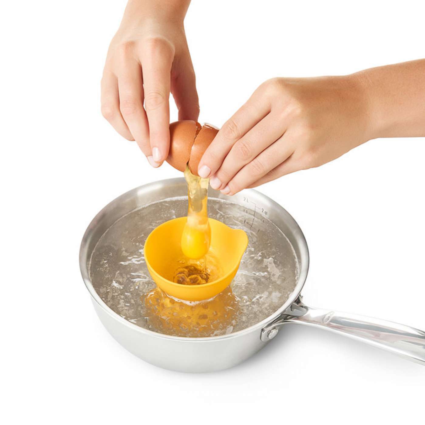 OXO Good Grips 2-Piece Silicone Egg Poaching Set