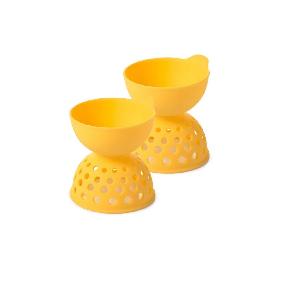 OXO Good Grips 2-Piece Silicone Egg Poaching Set