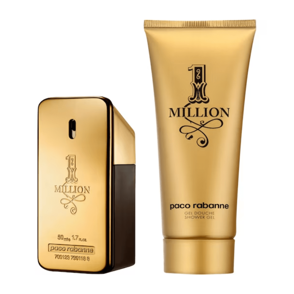 Paco Rabanne 1 Million Men's Aftershave Gift Set (50ml EDT + 100ml Shower Gel)