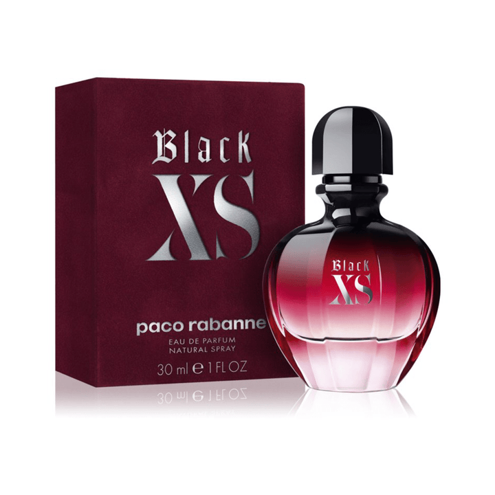 Paco Rabanne Black XS for Her Eau de Parfum Women's Perfume Spray (30ml, 50ml, 80ml)