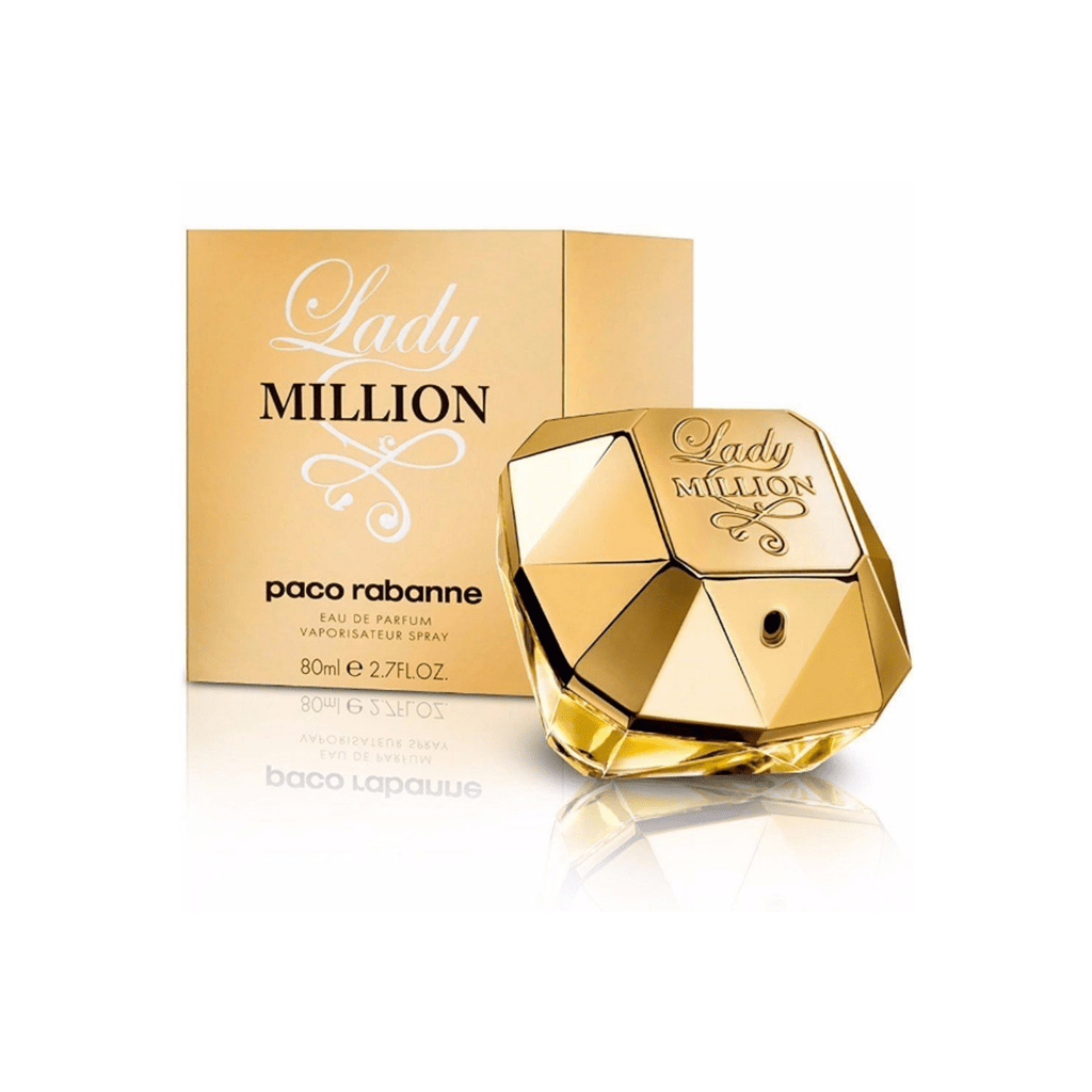 Paco Rabanne Lady Million Eau de Parfum Women's Perfume Spray (15ml, 30ml, 50ml, 80ml)