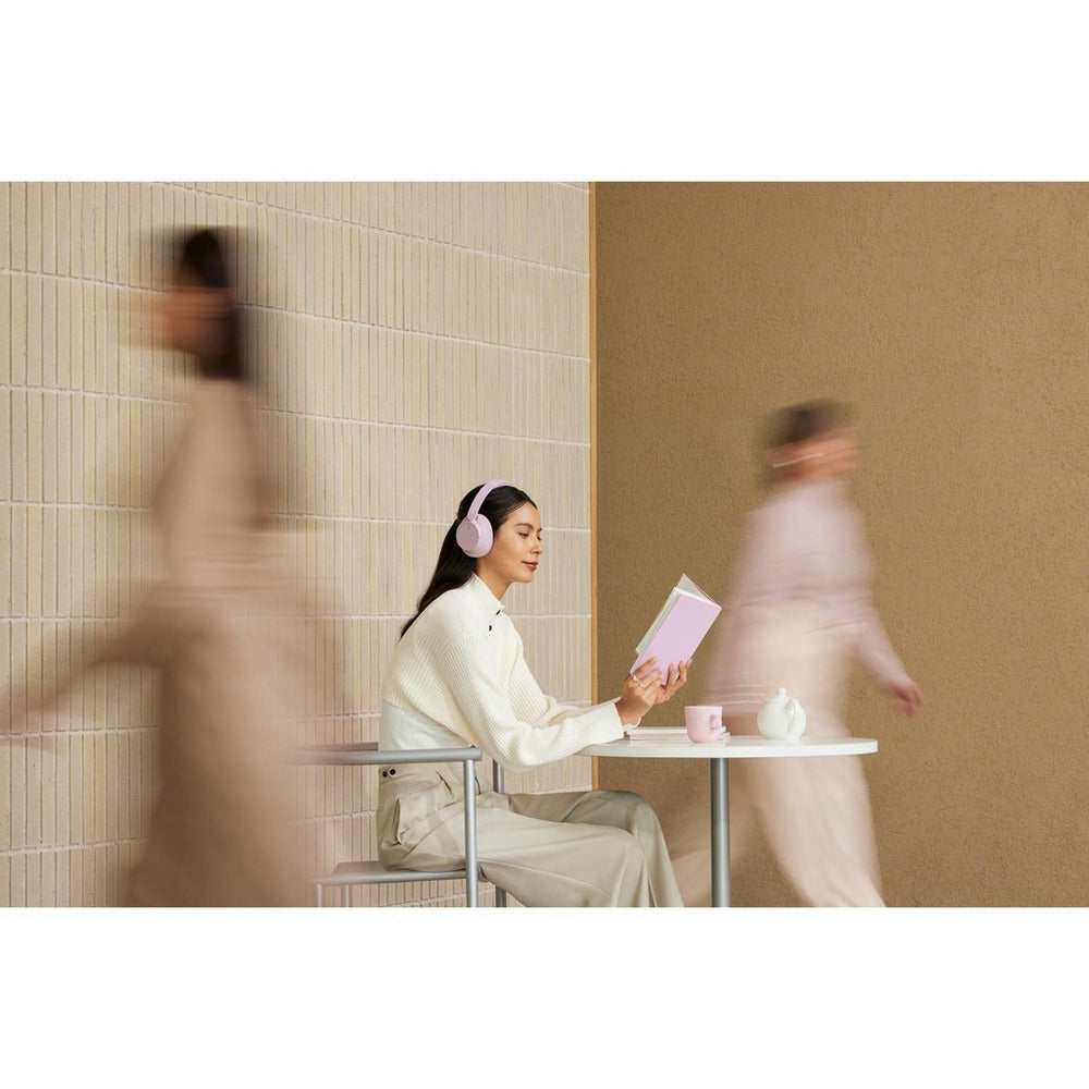 Sony WHCH720NPCE7 Wireless Noise Cancelling Bluetooth Over Ear Headphones Pink