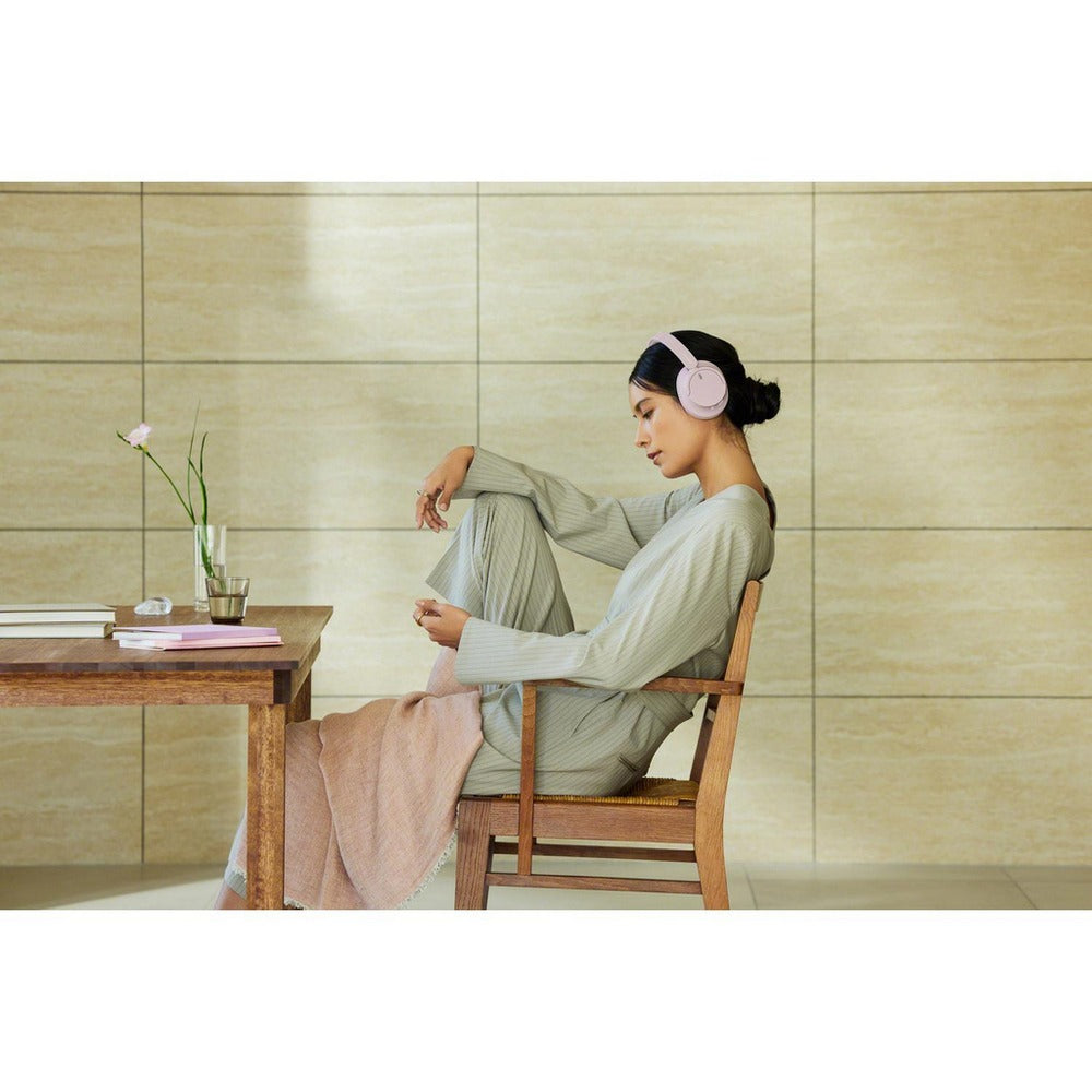 Sony WHCH720NPCE7 Wireless Noise Cancelling Bluetooth Over Ear Headphones Pink