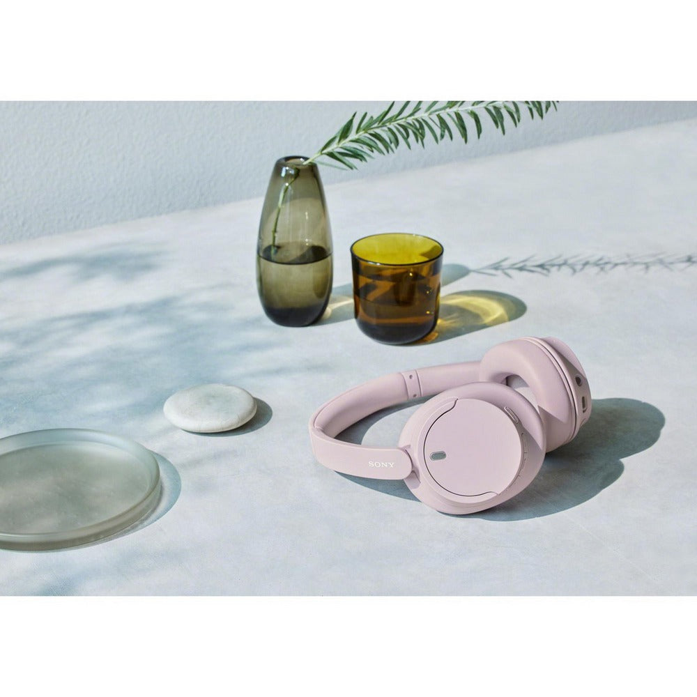 Sony WHCH720NPCE7 Wireless Noise Cancelling Bluetooth Over Ear Headphones Pink