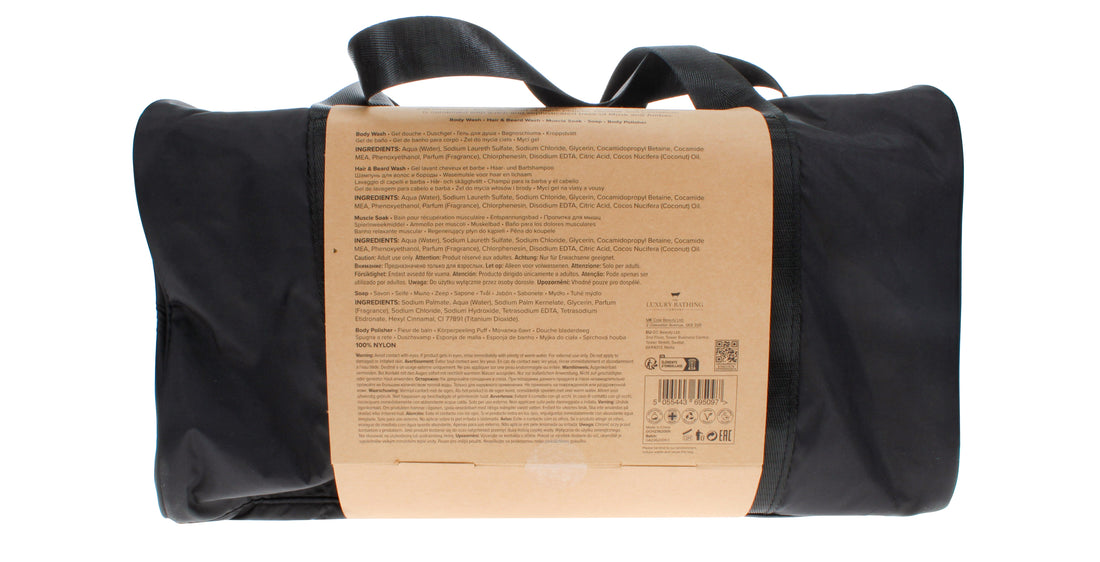 The Luxury Bathing Company GC Homme Weekend Getaway Gift Set