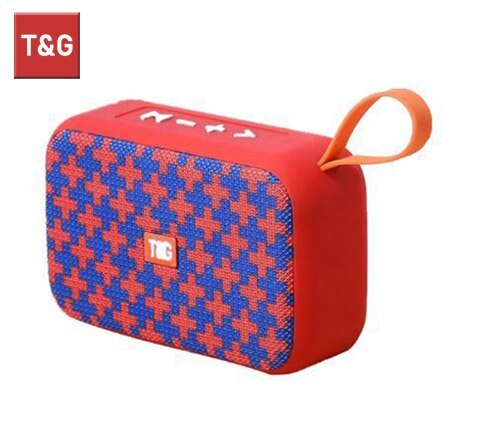 Mini T&G Wireless Bluetooth 5.0 Speaker - Indoor/Outdoor Hi-Fi Waterproof Loudspeaker with TF Card & FM Radio Support