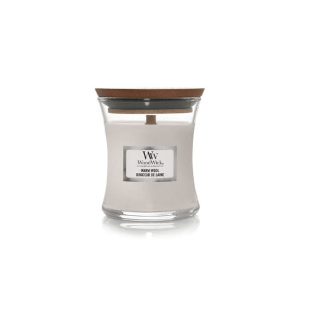 Woodwick Warm Wool Mini Hourglass Candle