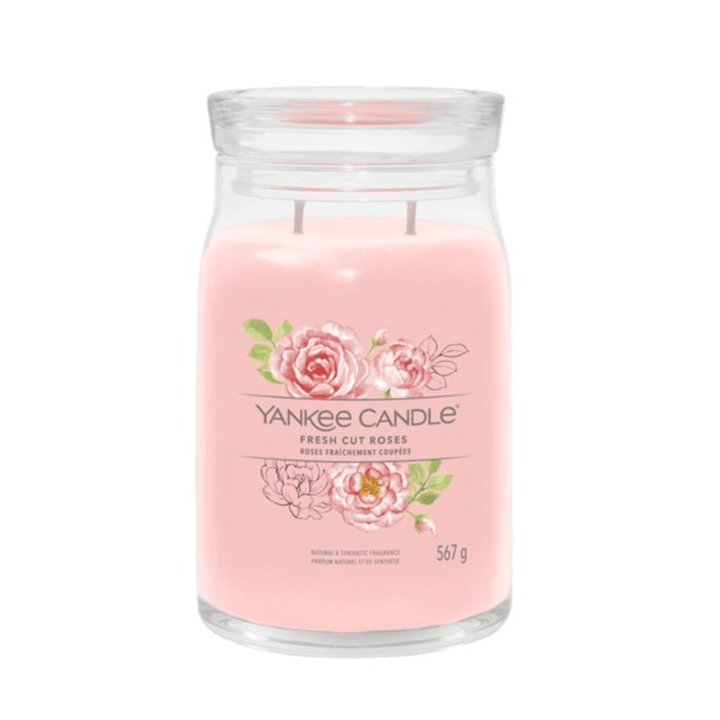 Yankee Candle Fresh Cut Roses Signature Large Jar Candle