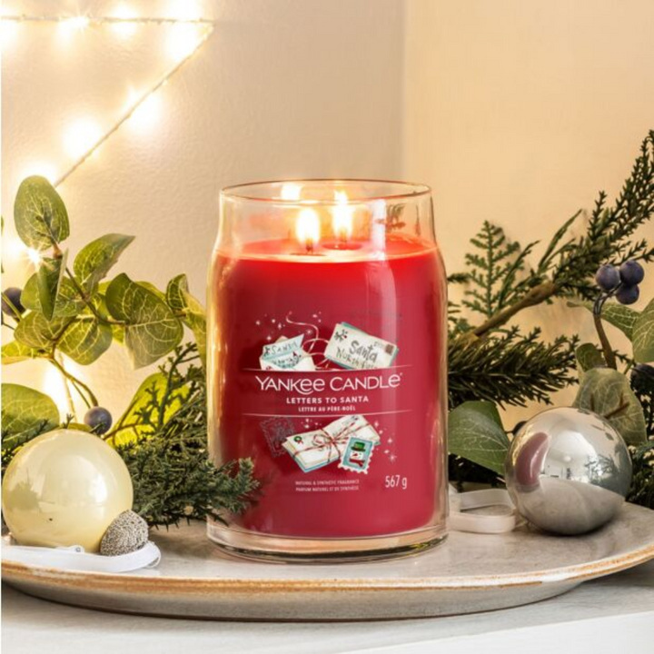 Yankee Candle Letters To Santa Signature Large Jar Candle