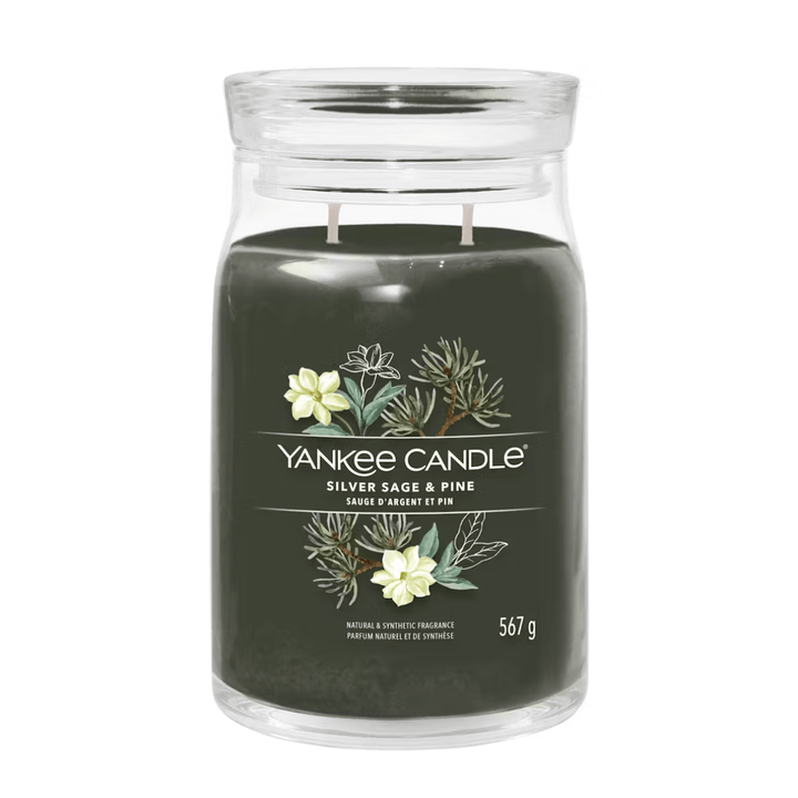 Yankee Candle Silver Sage & Pine Signature Large Jar Candle
