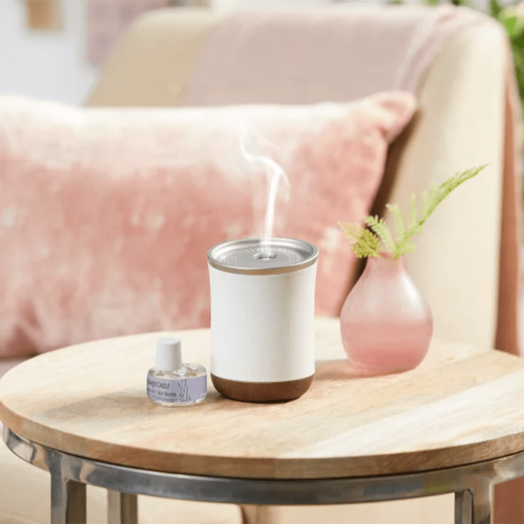 Yankee Candle Serene Air Peaceful Lavender & Sea Salt Portable Diffuser