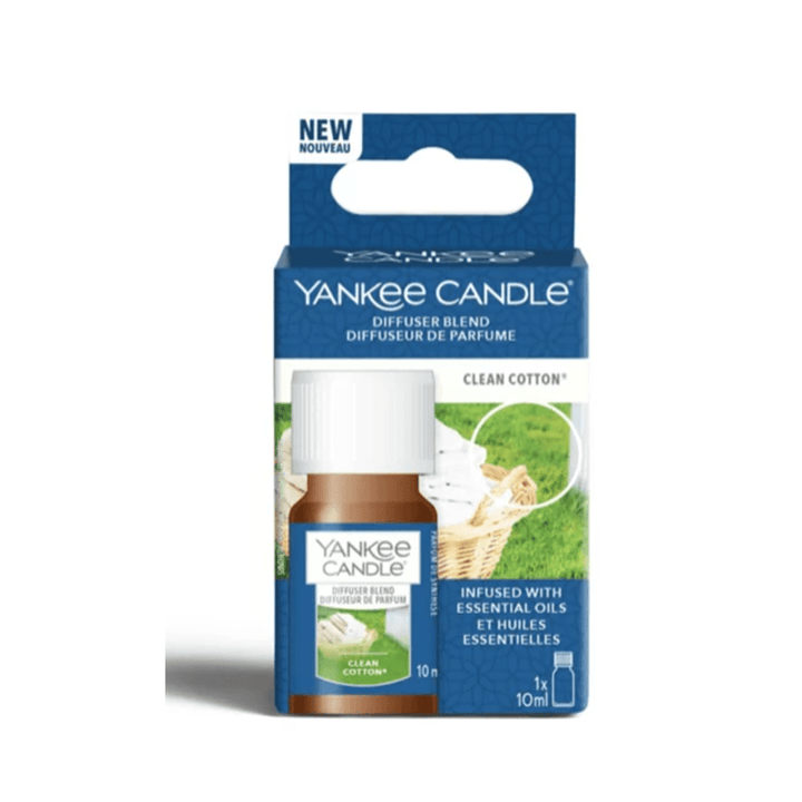 Yankee Candle Ultrasonic Diffuser Refill - Clean Cotton (10ml)